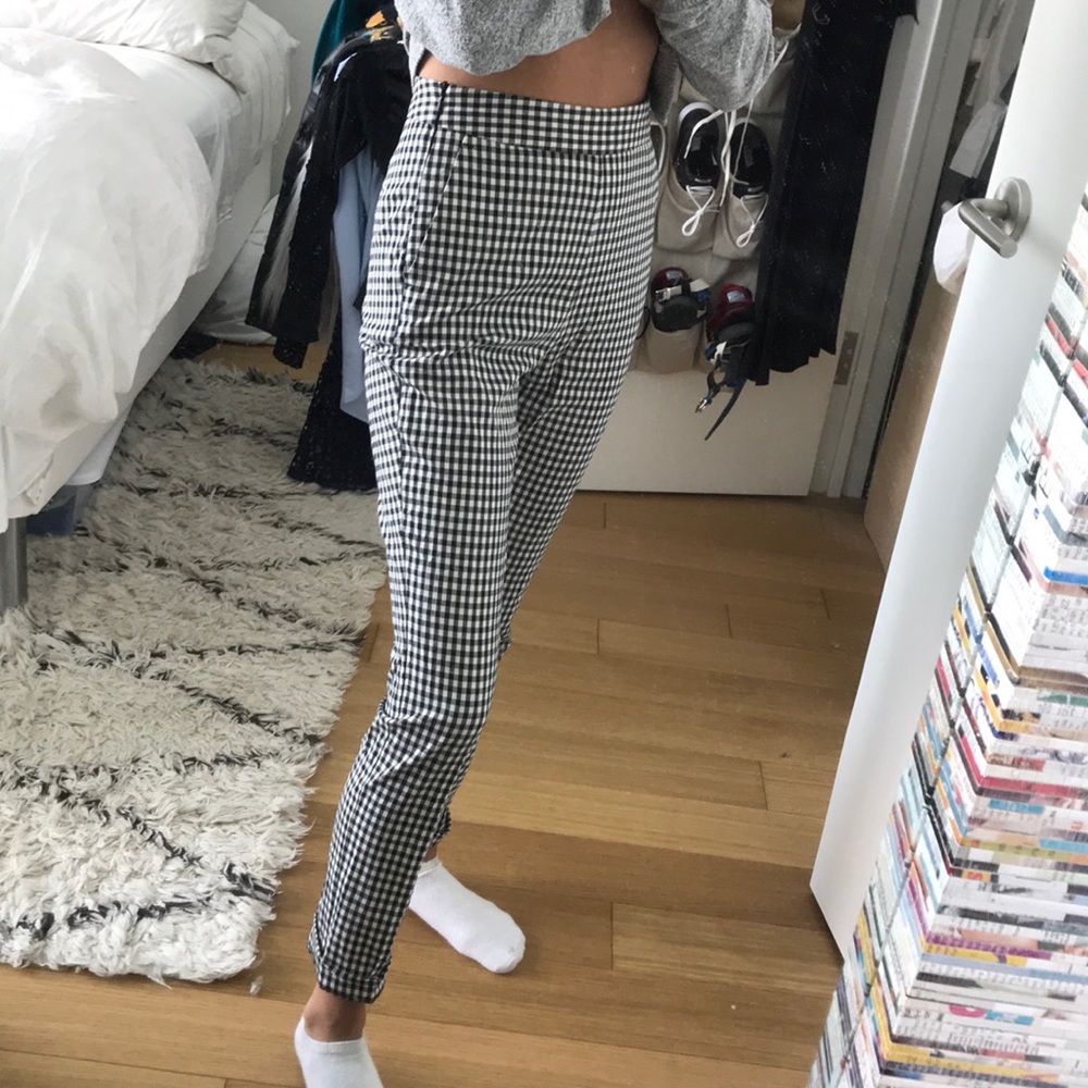 Checkered pants